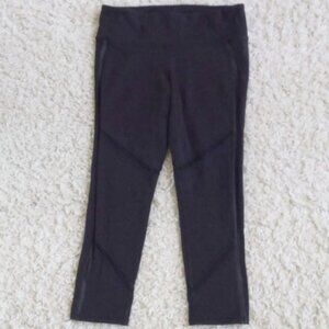 Black Alo Yoga leggings with Mesh detail